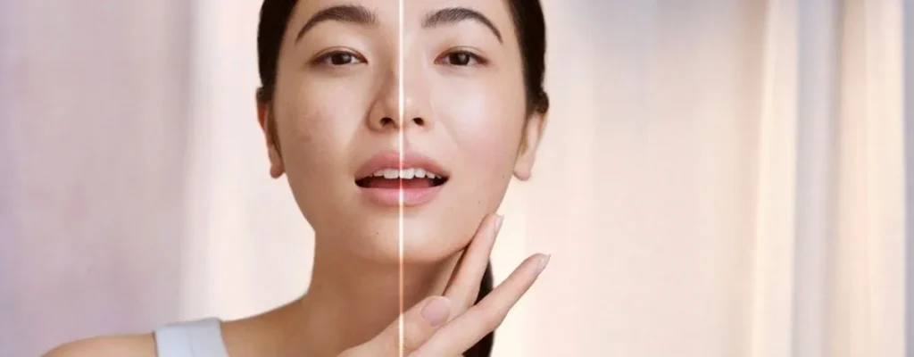 glowing & radiant skin